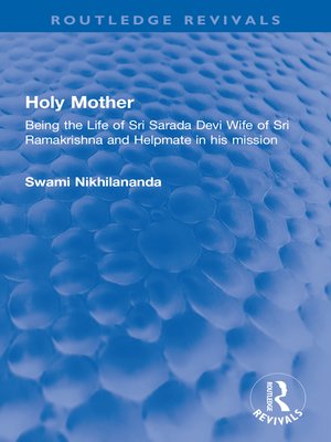 cover image of Holy Mother
